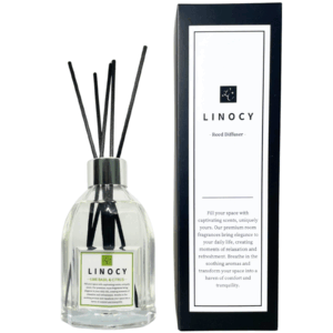 LINOCY（リノシー）リードディフューザー  Premium ライムバジル＆シトラスの香り 200ml